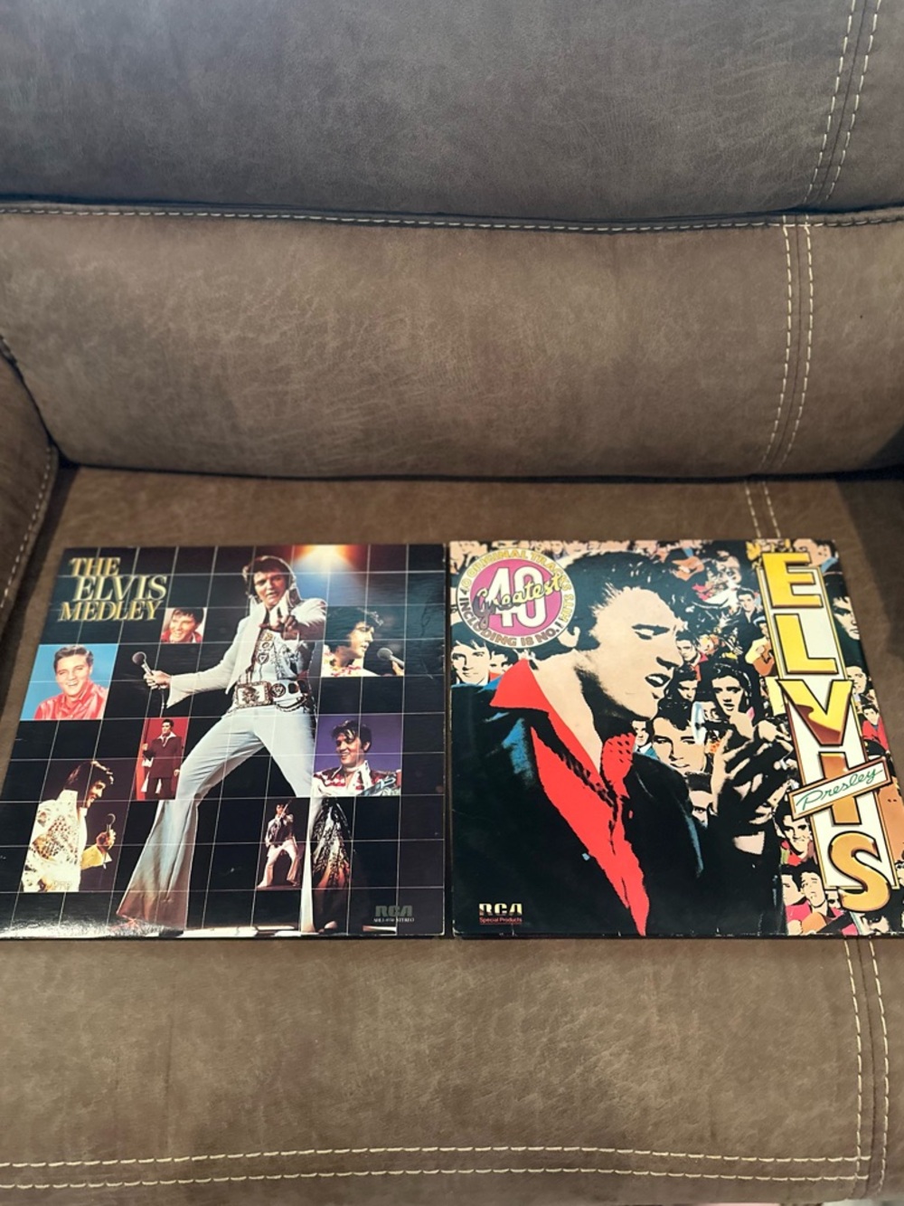 Elvis Vinyl Record Set
